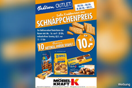 Süße Knabbereien zum Schnäppchenpreis