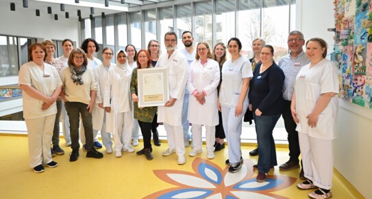 Allgemeine Klinik in Bad Segeberg als babyfreundliches Krankenhaus zertifiziert