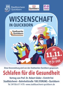 Schlafen für die Gesundheit – Vortrag in der Stadtbücherei