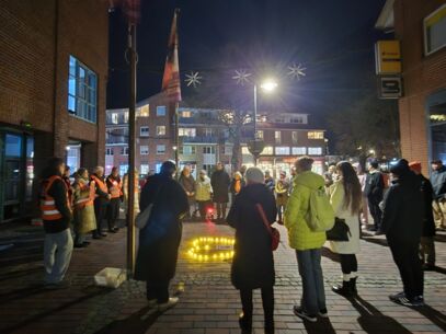 Orange Day mit Mahnwache in Kaltenkirchen