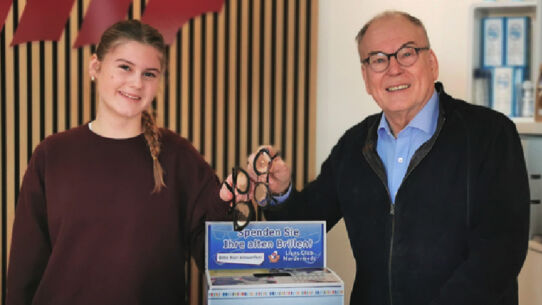 Brille spenden, Zukunft schenken - Lions sammeln für den guten Zweck