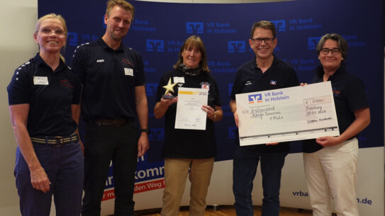 Damit Vereine gesehen werden! VR Bank in Holstein verleiht Bronzenen Stern des Sports