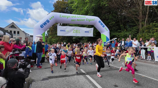 Teilnehmerrekord beim ews Volkslauf 2026 in Bad Segeberg