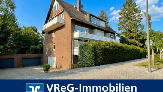 Maisonette-Wohnung mit Balkon nahe Marienthal: 3 Zimmer (ca. 77m²) + zzgl. DG-Ebene (ca. 30m²)