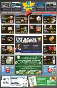 Neue Angebote bei Edeka Grümmi