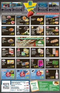 Neue Angebote bei Edeka Grümmi