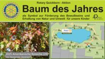 Baumpflanzaktion am Freizeitsee in Quickborn