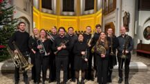 Benefizkonzert mit dem Ensemble Blechbrise in der Marienkirche
