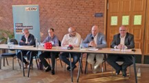 CDU-Mitglieder diskutieren mit vier Bewerbern um die Landtagskandidatur