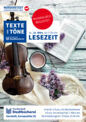 Die beliebte „Texte und Töne“-Reihe wird fortgesetzt