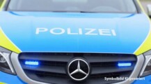 Flucht vor Polizei endet an Hauswand