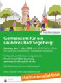 Gemeinsam für ein sauberes Bad Segeberg – Frühjahrsputz am 07. März 2026