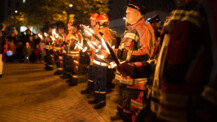 Großer Laternenumzug in Norderstedt-Harksheide