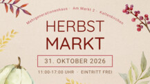 Herbstmarkt im Mehrgenerationenhaus