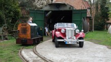 Historische Technik neben der Natur im Himmelmoor