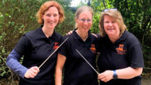 Janina Hippe ist neue Dirigentin des Nachwuchsorchesters „Brass, Wind & Fun“