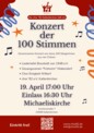„Konzert der 100 Stimmen“ in der Michaeliskirche