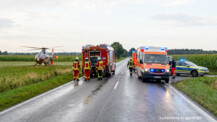 Mehrere Verletzte nach Verkehrsunfall mit fünf beteiligten Fahrzeugen
