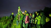 Nachtfalterfangaktion im Himmelmoor