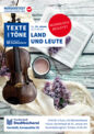 Texte und Töne – Land und Leute