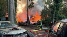 Wohnhausbrand in Quickborn - Über 100 Einsatzkräfte mehrere Stunden im Einsatz