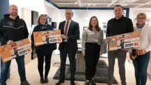 Glückliche Gewinner der 6. Motorradausstellung