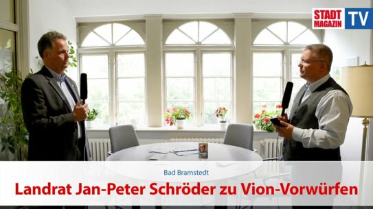 Das sagt Landrat Jan-Peter Schröder zu den Vion-Vorwürfen