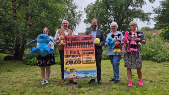 v.l. Lena Wolff, Werner Finnern, Stefan Bohlen, Ina Flach, Kirsten Schider