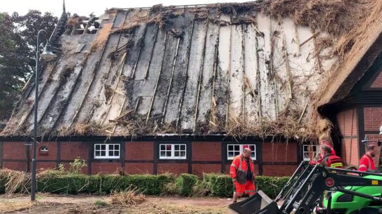 Hoher Brandschaden im Bürgerhaus Kaltenkirchen