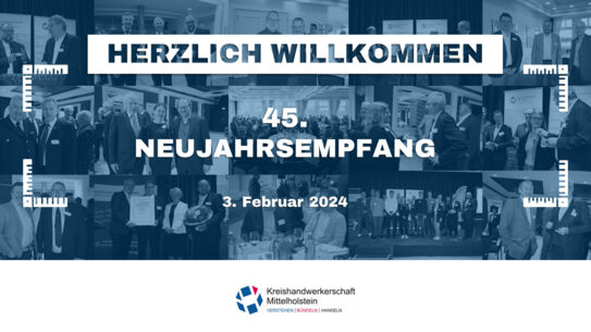 Das war der Neujahrsempfang 2024 der Kreishandwerkerschaft Mittelholstein