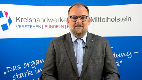 Neujahrsgruß von Kreishandwerksmeister Lars Krückmann