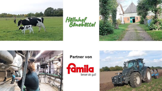 Regionale Produkte vom Höllnhof in Bönebüttel bei famila