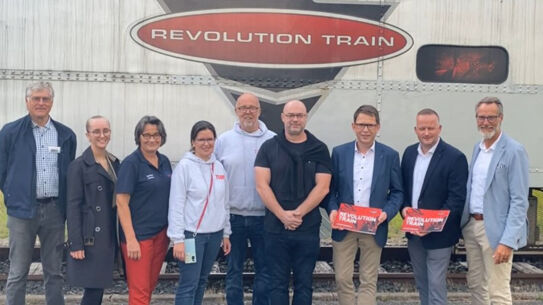 Revolution Train macht Halt in Bad Bramstedt