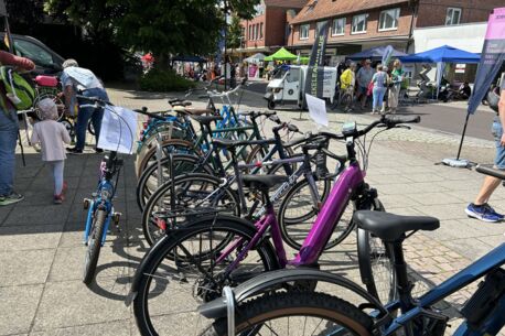 Impressionen des kreisweiten Fahrradtags 2024 in Quickborn