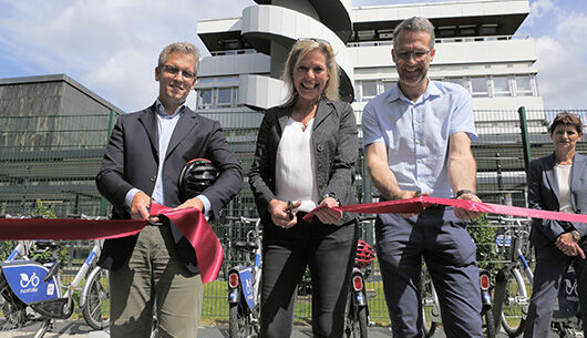 Neue nextbike-Station bei Johnson & Johnson und Schülke & Mayr