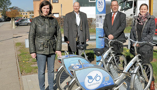 Neue „nextbike“-Station am Gutenbergring eröffnet