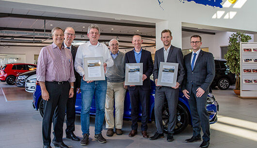Hohe Auszeichnung vom Volkswagen Service
