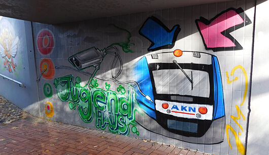 Graffiti-Projekt der Jugendstadtvertretung