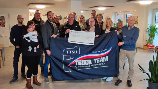 Truck Team SH spendet Lebenshilfe 30.000 €