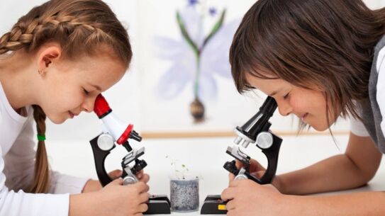 Junge-VHS-Kurs für kleine Forscher: Mikroskopietechnik
