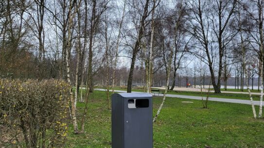 Neues Abfallkonzept im Stadtpark Norderstedt zur Bewältigung zunehmender Müllmengen