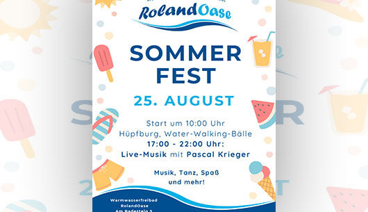 Attraktionen für Groß und Klein beim Sommerfest in der RolandOase am 25. August