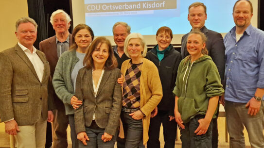 Jörg Stehr bleibt CDU-Vorsitzender in Kisdorf