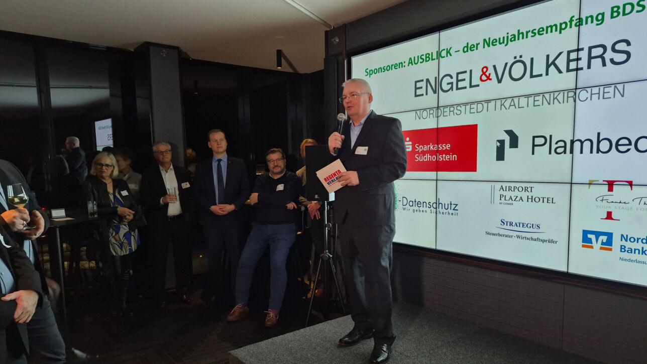 Erfolgreicher Neujahrsempfang des BDS Nord im besonderen Ambiente