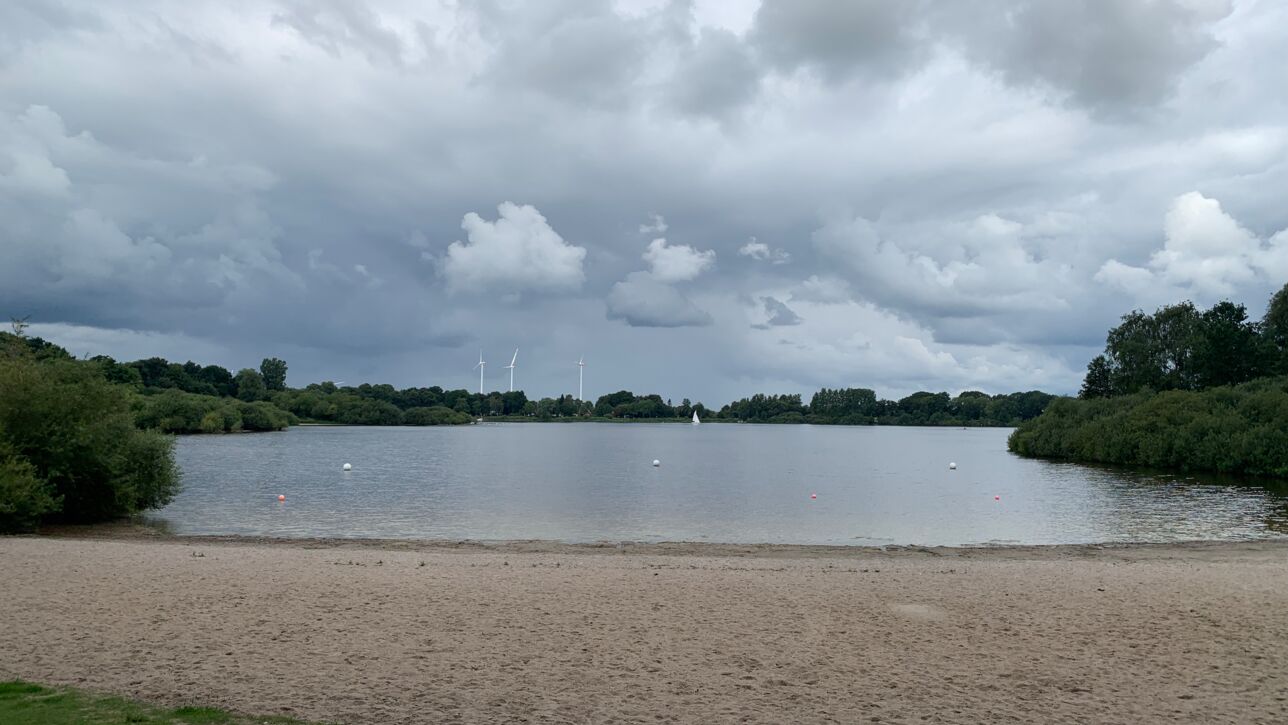 Der Einfelder See in Neumünster