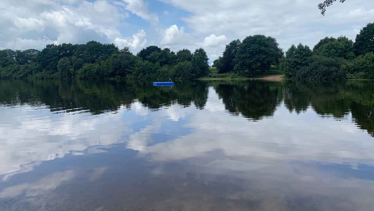 Der Einfelder See in Neumünster