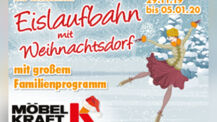 Weihnachtsdorf mit Eislaufbahn eröffnet am 29. November!