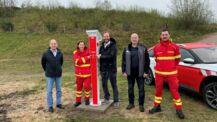 Björn Steiger Stiftung übergibt Notrufsäule im Freizeitpark