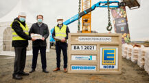 Grundsteinlegung für den neuen Standort – EDEKA Nord investiert rund 80 Mio. € für den ersten Bauabschnitt
