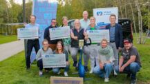 10.300 Euro aus ParkFunkeln -Aktion der VR Bank in Holstein